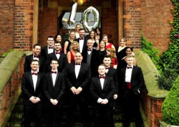 PWR Lettings management and staff celebrate their 10th anniversary.