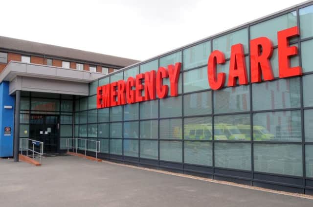 The emergency department at King's MIll Hospital
