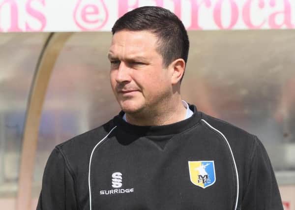 Stags boss Paul Cox -Pic by: Richard Parkes