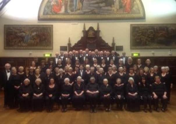 Mansfield Choral Society May 2014.