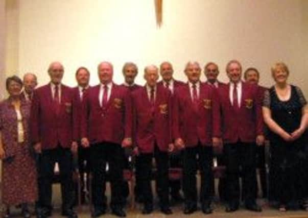 The Pye Hill and District Male Voice Choir.
