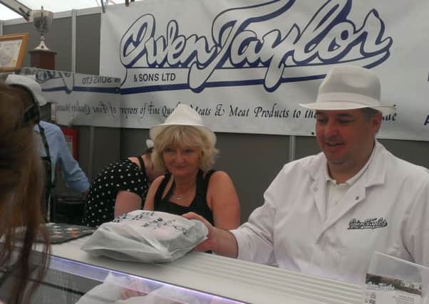 Derbyshire Food and Drink Festival: Owen and Taylor Butchers of Leabrooks