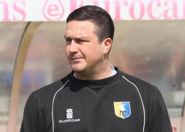 Stags boss Paul Cox -Pic by: Richard Parkes