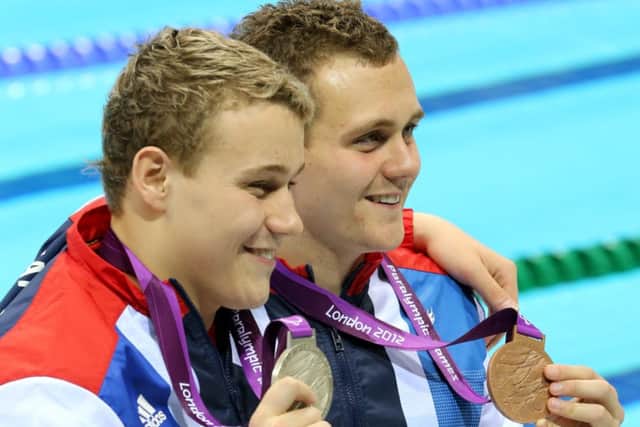 Paralympic gold medallits Sam and Ollie Hynd learned to swim through the Sutton swimming scheme.