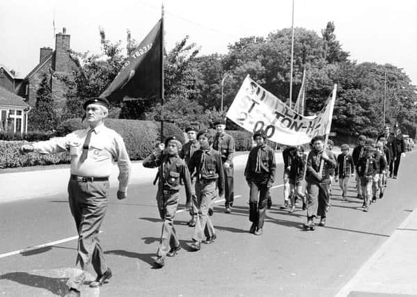 1974 Skegby Scouts Parade