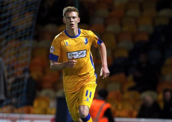 Sam Clucas in action against Newport County.