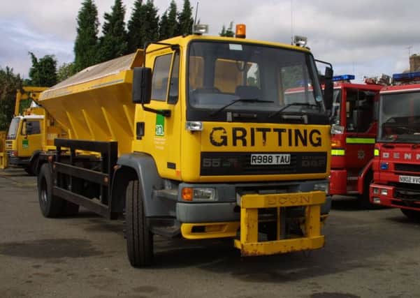 Nottinghamshire County Council's gritting team.