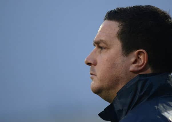 Stags manager Paul Cox.