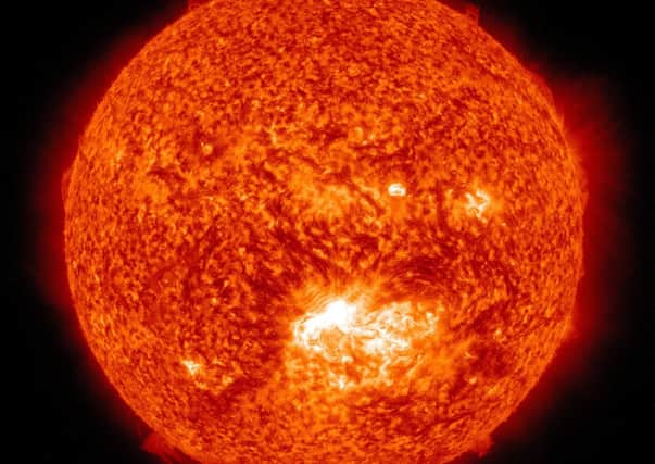 NASA capture solar flare