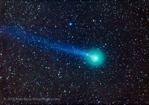 Lovejoy Comet. Photo: Alan Dyer/amazingsky.com/PA Wire