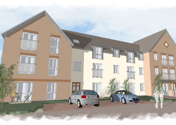An artist's impression of the proposed retirement home complex off Nottingham Road.