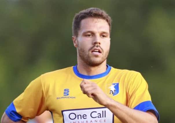 Mansfield Town Fergus Bell -Pic by: Richard Parkes