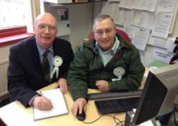 Councillors John Wilmot and Trevor Locke