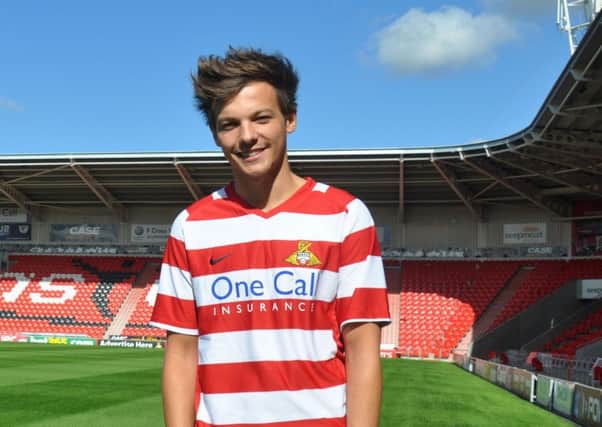 Louis Tomlinson of One Direction Pic: PA