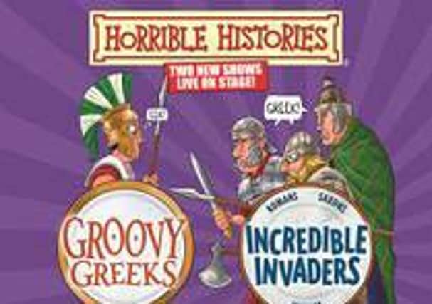 Horrible Histories. At Derby and Nottingham venues, 2015.