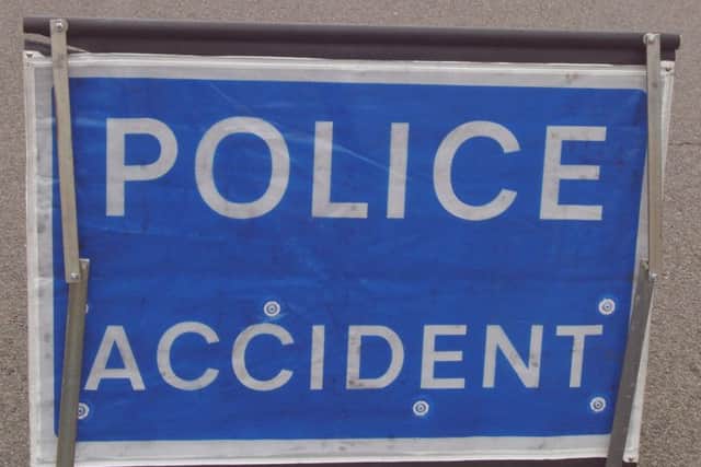 Police accident.
