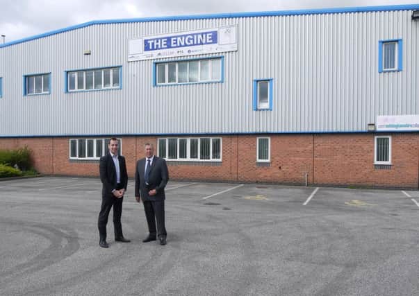 NOTTINGHAMSHIRE business Your Embroidery Services (Y.E.S) Ltd has purchased new industrial premises in Mansfield due to expansion of their business. L-r Scott Osborne, Innes England and Roy Burton, YES Ltd media.