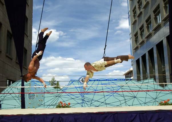 WIRED FOR DANCE -- spectacular aerial show will be a highlight.