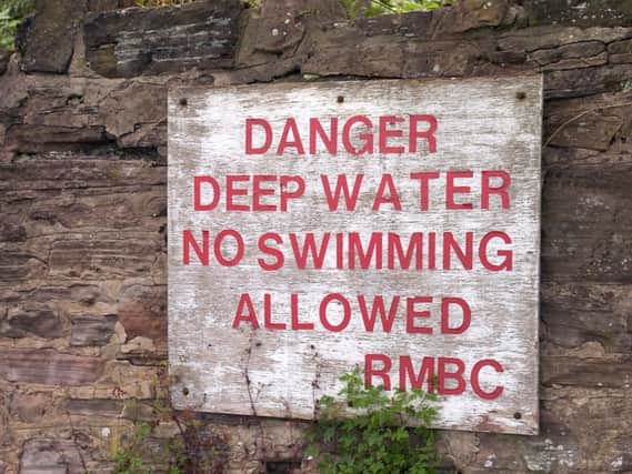 People have been warned about the dangers of swimming in rivers and reservoirs