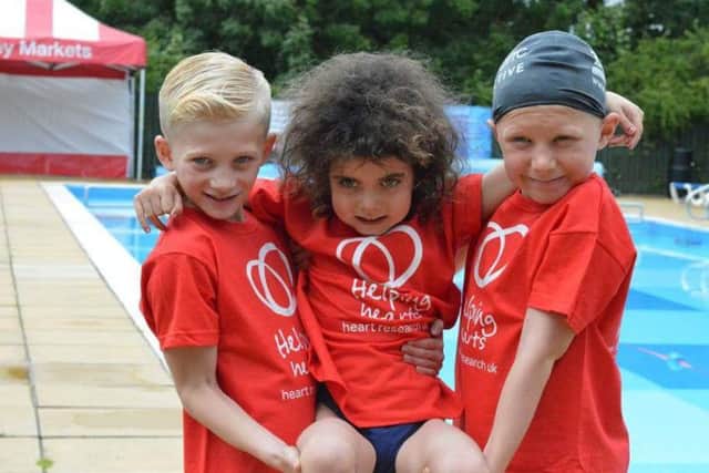 Benjamin Staniforth charity swimmer