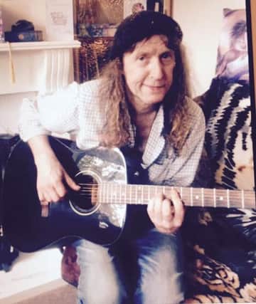 Popular Mansfield busker Ray Froggatt, who has been diagnosed with terminal cancer.
