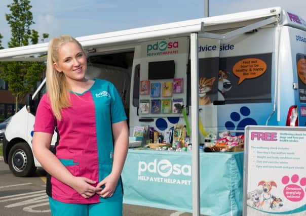 PDSA Vet Nurse Kaya Hawrylak is oferin gfree health checks for dogs and advice for other pets.