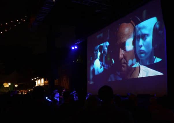 Asian Dub Foundation perform their soundtrack to George Lucas's debut feature film THX-1138.