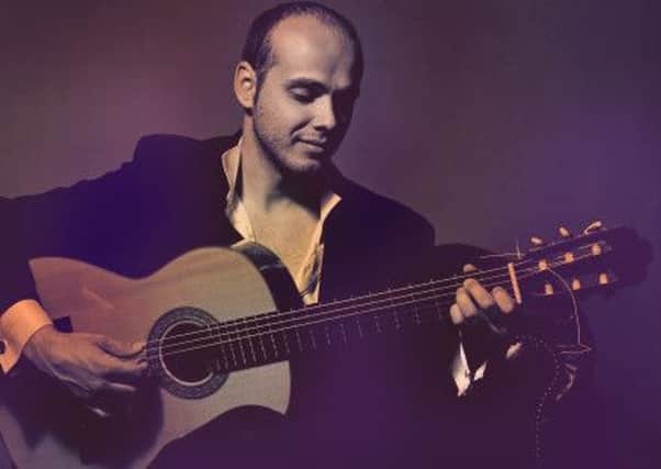 Flamenco guitarist Juan Casals Mendoza