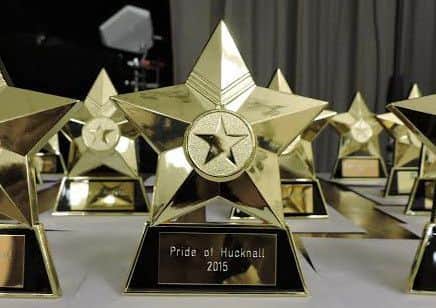 The Pride of Hucknall Awards ceremony 2015