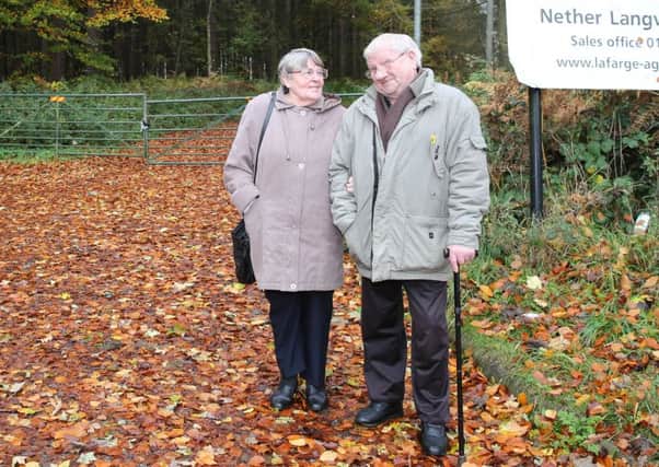 NMAC Couple who go lost in the woods at Church Warsop Rosemary & James Bedder