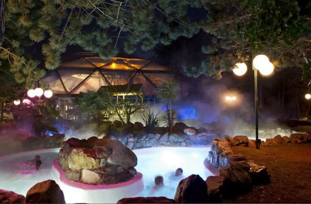The Rapids in the Subtropical Swimming Paradise at Center Parcs Sherwood Forest