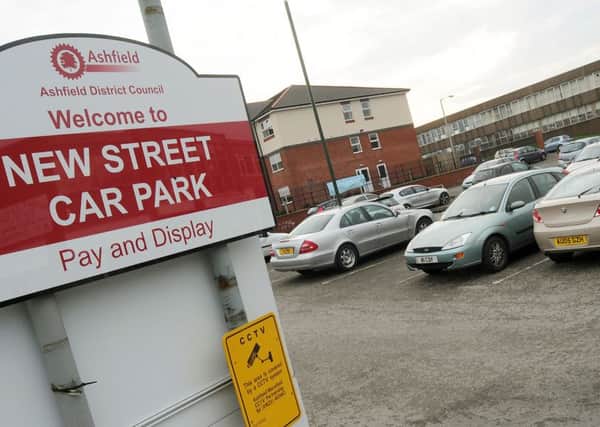 Car parking for one hour will be free in Ashfield District Council car parks.