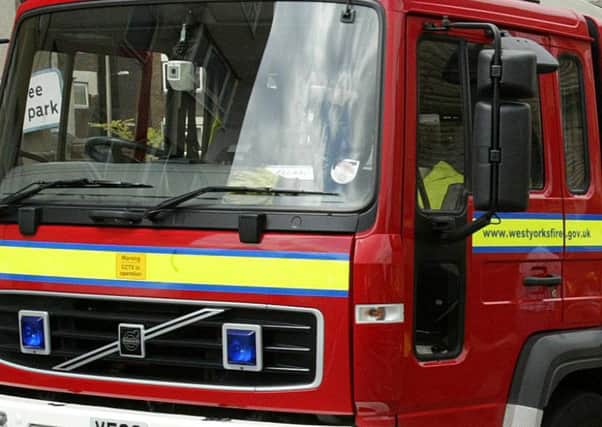 Fire crews were callled to Muffit Lane, Gomersal at around 4.15am.