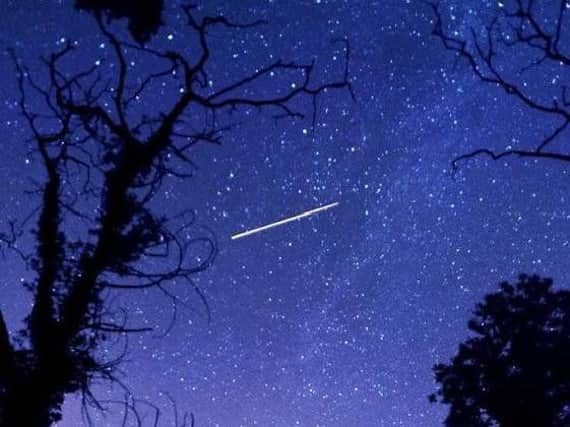 The Geminids meteor shower will be visible from Monday and will peak on December 14