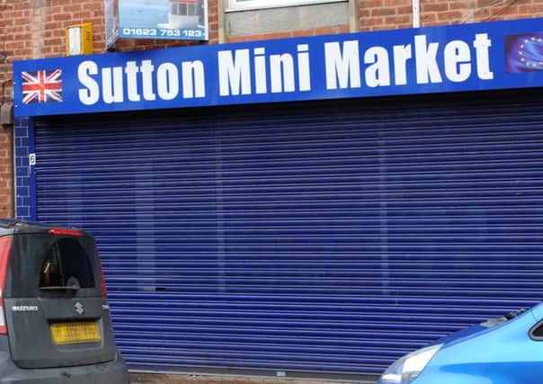 Sutton Mini Market, Brook Street, Sutton.