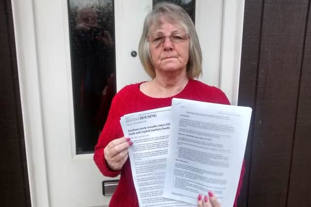 Pat Sims of Ashfield Federation of Tenants and Residents .