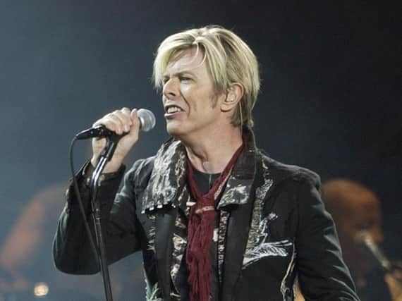Rock icon David Bowie