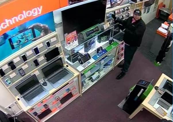 Police are appealing for information over a theft from BrightHouse, Four Seasons Shopping Centre, Mansfield.