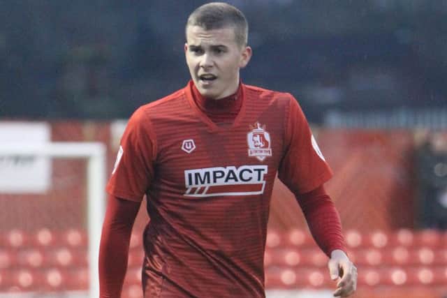 Alfreton's Brad McGowan has been ruled out for the season.