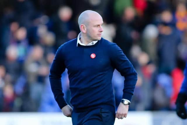 Mansfield Town's Manager Adam Murray - Pic by Chris Holloway