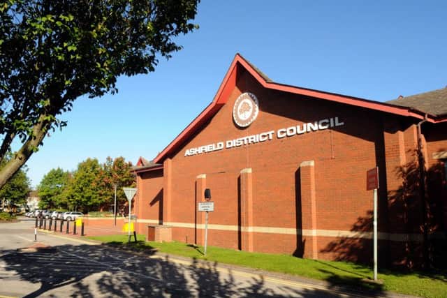 Ashfield District Council offices in Kirkby,