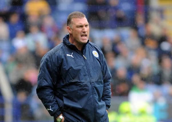 23 september 2012.
Leicester City v Hull City.
Leicester manager Nigel Pearson.