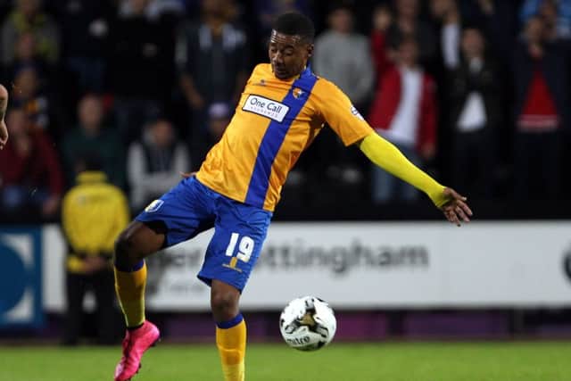 Mansfield Town's Reggie Lambe
Picture by Dan Westwell