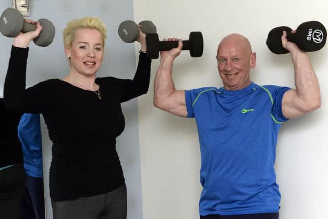 John Mason and Zoe Melvin who work out and only eat particular food types that they believe help prevent many known illnesses