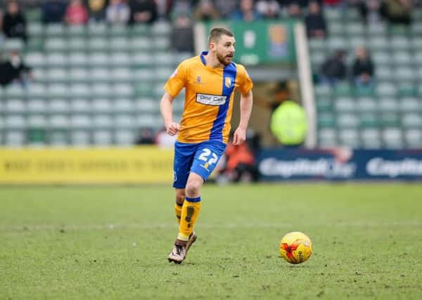 Mansfield Town's Daniel Alfei - Pic by Chris Holloway