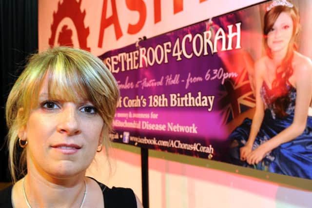 Lisa Slaney, at the Festival Hall where she are organising a fundraiser in memory of her daughter Corah.