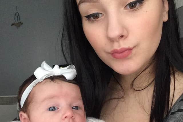 Mum Catherine Porter was astonished when a Pharmacist tried to cover her up while breastfeeding.