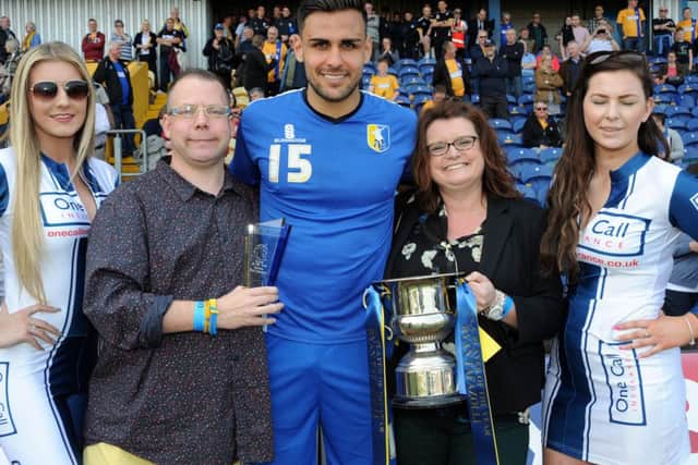 SSA trophy winner was Ryan Tafazolli with Dean and Cheryl Foulkes.