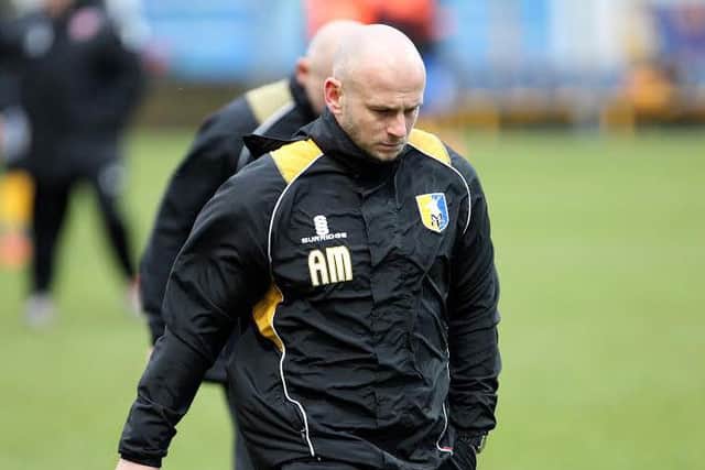 Mansfield Town v MorecambeEnglish League Football - Sky BET League TwoOne Call Stadium, Mansfield, England.6th February 2016Mansfield Town Manager Adam Murray Picture by Dan Westwelldan.westwell@btinternet.com07793 733140
