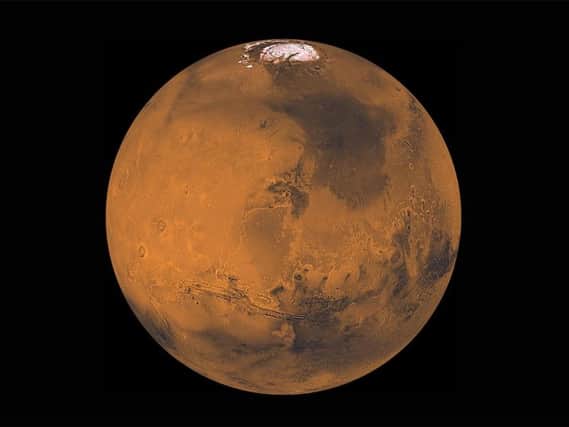 Mars. Picture: NASA.